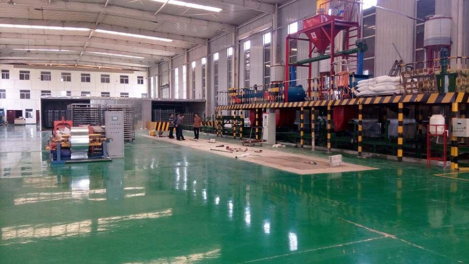 Automatic Fireproof Lightweight Wall Panel Production Line For Mgo Board / Panel