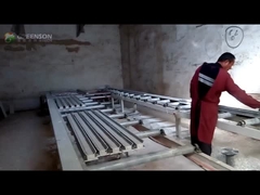 Производственная линия гипсовой карнизы с развитой технологией и высокой автоматизацией