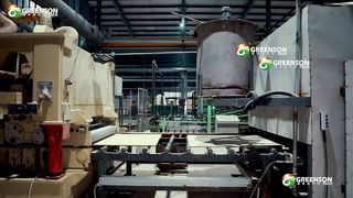 Оборудование для производства плит подвесного потолка из минерального волокна