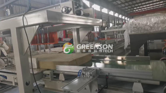 Хорошая цена. Промышленная доска Машина для изготовления доски из каменной шерсти для 1,2 метра онлайн