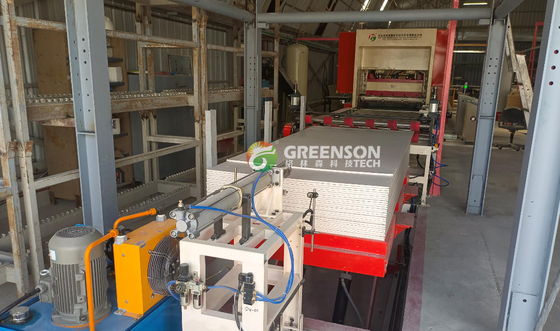 Хорошая цена. Машина для ламинирования гипсокартона ПВХ-пленкой, машина для производства ламинированного гипсокартона онлайн