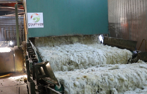 Хорошая цена. Сделано в Китае Полностью автоматическая полная производство рок -шерстя онлайн