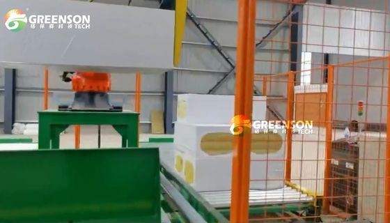 Производственная линия панелей из каменной шерсти Базальтовая шерстяная доска