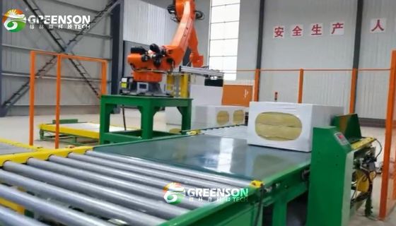 Линия производства панелей из каменной шерсти Линия производства изоляционных панелей из минеральной шерсти