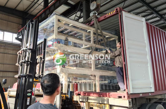 Настраиваемая высокопроизводительная 2х2 потолочная плитка изготавливающая машина с системой PLC и 2-6 миллионов квадратных метров / год