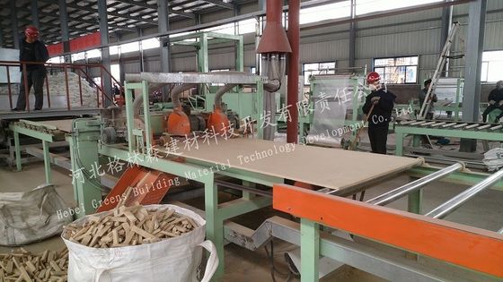 Производственная линия доски волокна ложного потолка внутреннего художественного оформления минеральная