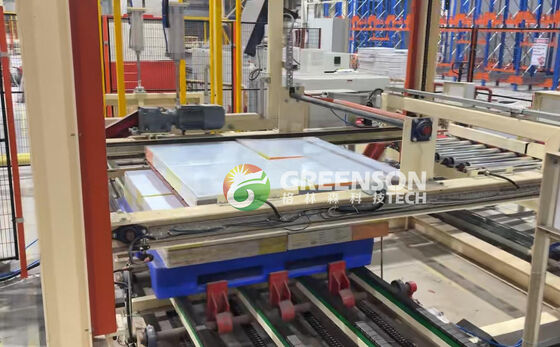 Хорошая цена. 55кВт ПВХ пленочно-покрытая гипсовая доска машина с 1300 мм Максимальная ширина ламинирования для 2-6 миллионов квадратных метров / год Производство онлайн