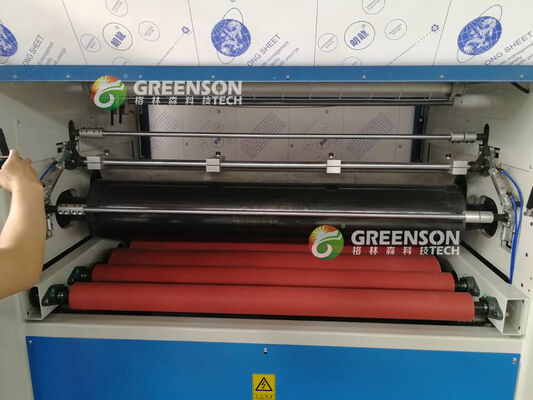 Хорошая цена. Полностью автоматическая ламинационная машина с производительностью 5-17 м/мин, управлением ПЛК и экологически чистым полиуретановым термоклеем для гипсокартона онлайн