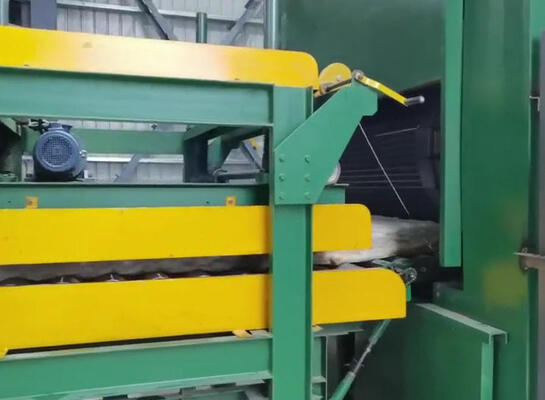 Хорошая цена. Автоматизированная линия производства каменной ваты с высокотемпературной сушкой для плит из базальтовой ваты плотностью 80-200 кг/м3 онлайн