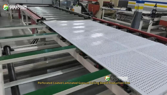 Drywall Automatic Spray Coating Line Continuous Gypsum Board Surface Spray Coating Machine