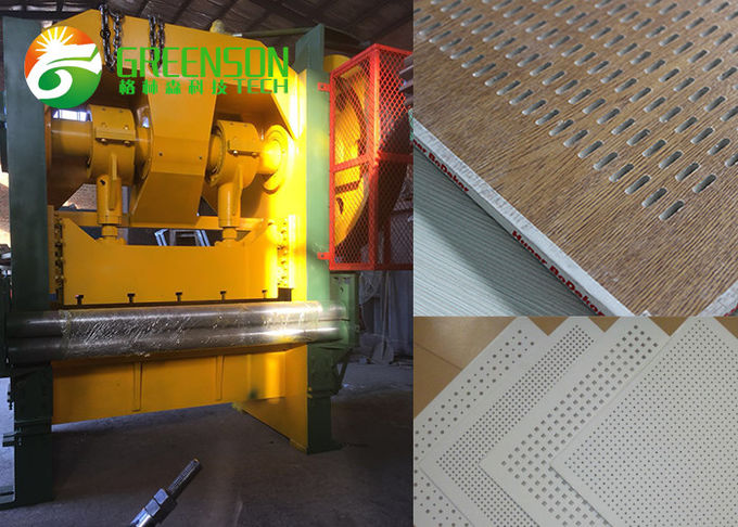 Автоматическая машина прокалывания листа для плиток потолка гипса/доски цемента волокна